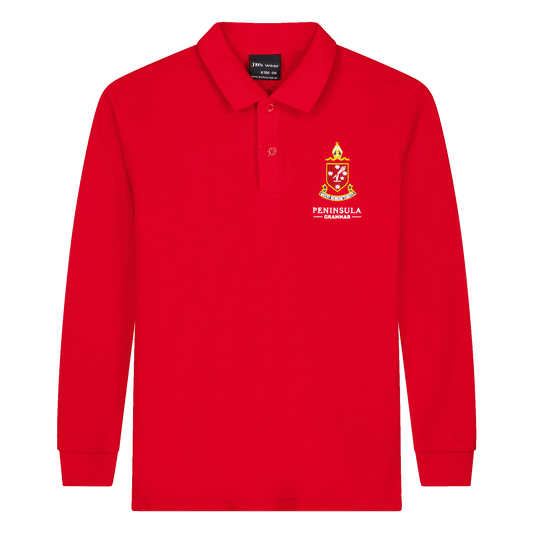 ECC Red Polo - Long Sleeve