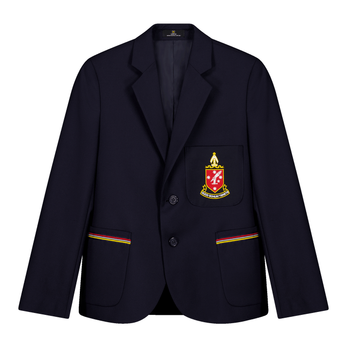 Paisley Grammar Boys Poly Blazer Navy main image 1